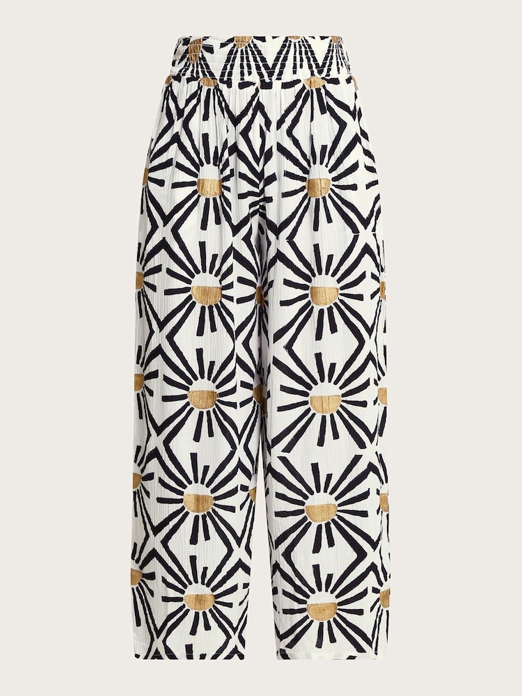 Monsoon Zamora Geometric Trousers - Image 5 of 5 Monsoon Zamora Geometric Trousers - Image 5 of 5