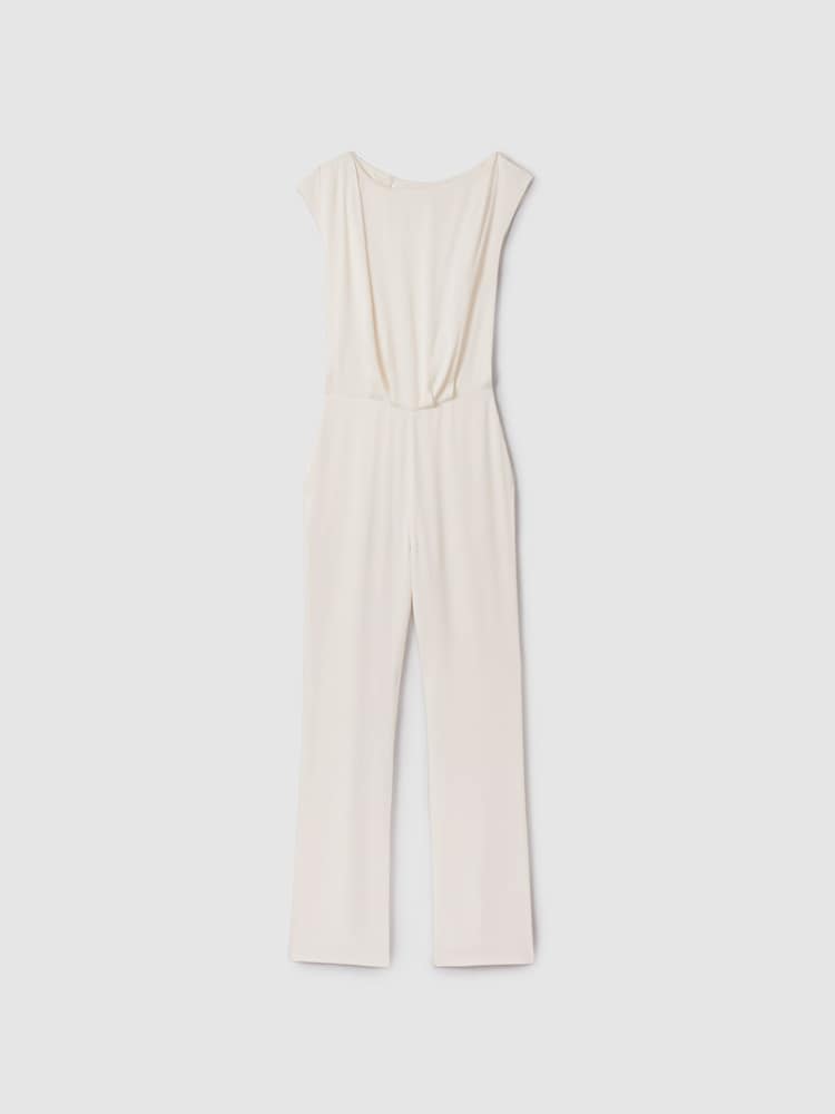 Reiss Ivory Aurelia Draped Jumpsuit - Image 2 of 6