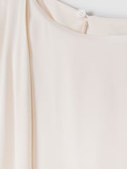 Reiss Ivory Aurelia Draped Jumpsuit - Image 6 of 6