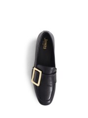 Jones Bootmaker Stefania Leather Slip-On Black Shoes - Image 5 of 6