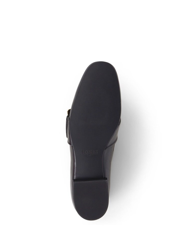 Jones Bootmaker Stefania Leather Slip-On Black Shoes - Image 6 of 6
