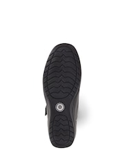 Pavers Leather Ankle Black Boots - Image 5 of 5