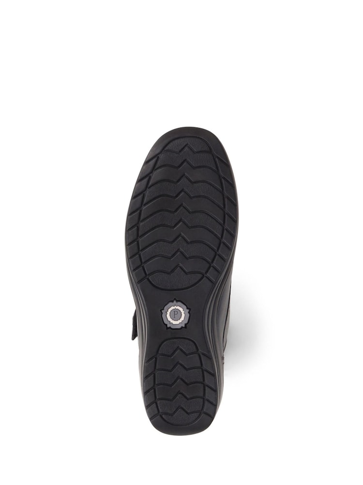 Pavers Leather Ankle Black Boots - Image 5 of 5