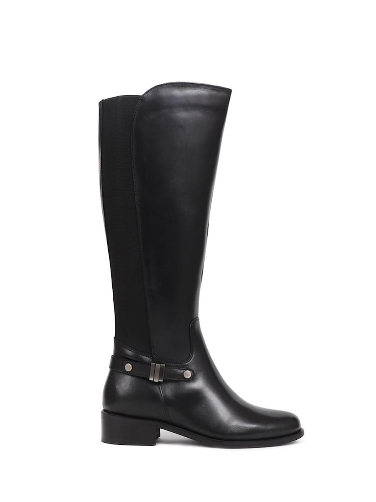 Jones Bootmaker Serina Leather Calf Black Boots - Image 1 of 5