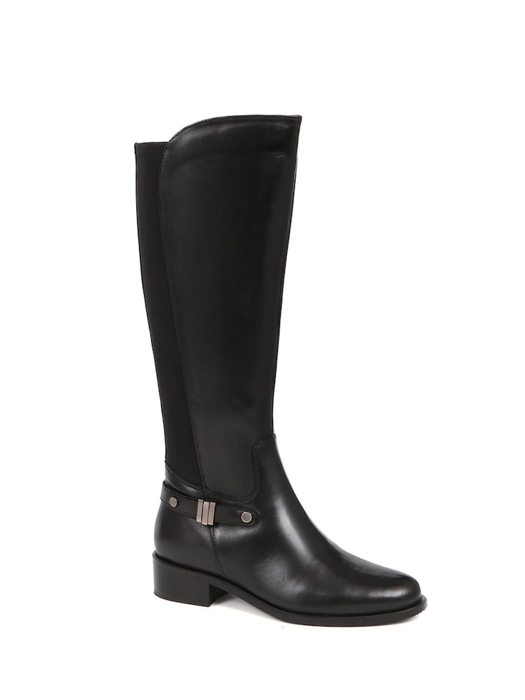 Jones Bootmaker Serina Leather Calf Black Boots - Image 2 of 5