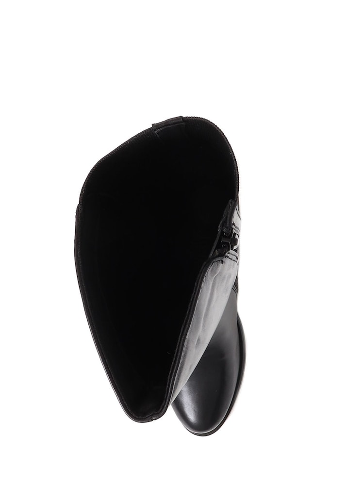 Jones Bootmaker Serina Leather Calf Black Boots - Image 4 of 5