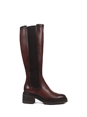 Jones Bootmaker Leather Knee High Boots - Image 1 of 4