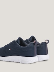 Tommy Hilfiger Blue Corporate Knit Runner Trainers - Image 2 of 5