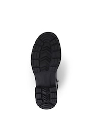 Pavers Black Quilted Knee Length Boots - Image 5 of 5