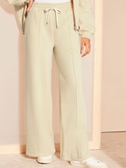 Friends Like These Camel Jersey Wide Leg Co Ord Trousers - Image 1 of 4