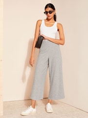 Friends Like These Grey Wide Leg Cosy Trouser Co Ord - Image 3 of 4