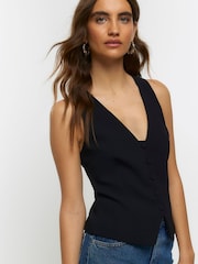 River Island Button Front Liivi - Kuva 1 / 5