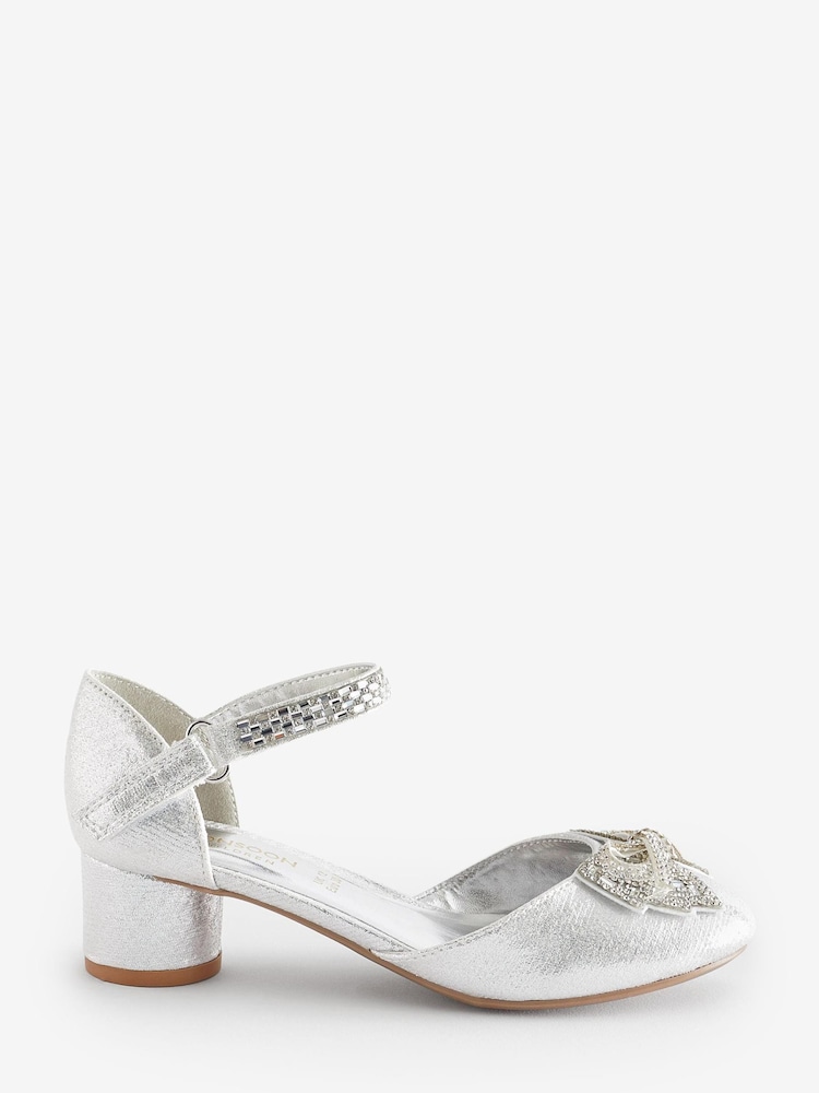 Monsoon – Lola – zweiteilige Absatzschuhe mit Zierschleife - Bild 1 von 4