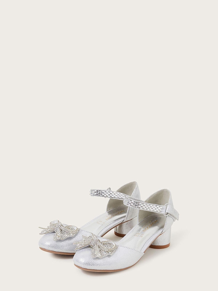 Monsoon – Lola – zweiteilige Absatzschuhe mit Zierschleife - Bild 4 von 4