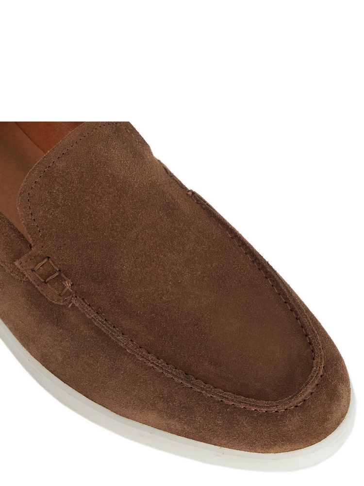 Dune London Brown Boltman Wide Fit Casual Shoes - Image 5 of 5