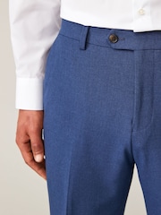 Blue Marl Regular Fit Trousers - Image 4 of 4