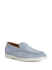 Dune London Light Blue Boltman Wide Fit Casual Shoes - Image 3 of 6