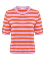 Kaffe Milo Short Sleeve Knit Top - Image 5 of 6