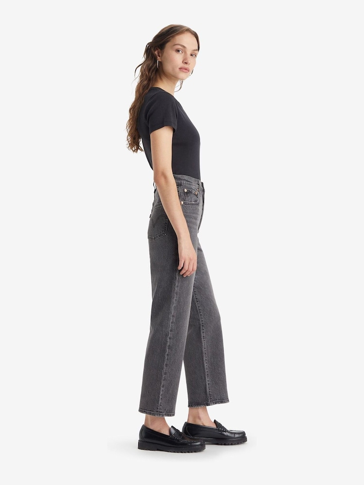 Grijs - Levi's® Ribcage jeans met enkellange rechte pijpen - Image 11 of 16