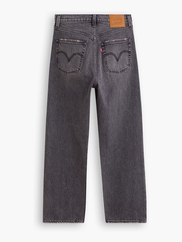 Grijs - Levi's® Ribcage jeans met enkellange rechte pijpen - Image 12 of 16