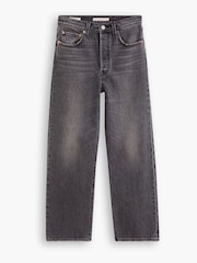 Levi's® Grey Ribcage Straight Ankle Jeans - Image 13 of 16