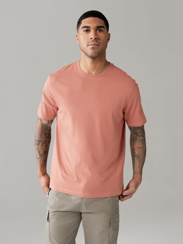 Neutrale kleurenmix - Normale Pasvorm - Essential katoenen T-shirts verpakking van 6 - Image 10 of 12