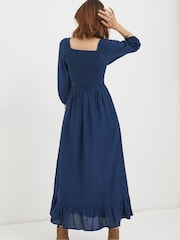 Albastru - FATFACE Midi Rochie Cu Lenjerie de pat - Imaginea 1 din 1