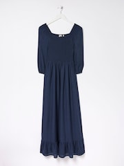 FatFace Blue Midi Dress - Image 5 of 5