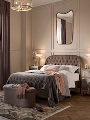 Feather & Black Chocolate Marlborough Bed - Image 1 of 3