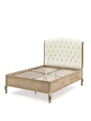Feather & Black Pale Weathered Oak Salcombe Bed - Image 4 of 4