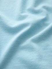 Blue Light Slim Fit Essential Crew Neck 100% Cotton T-Shirt - Image 6 of 7