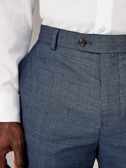 Blue Puptooth Wool Slim Fit Trousers - Image 4 of 4