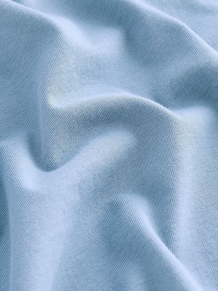 Blue 100% Cotton Vest - Image 8 of 8