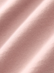 Pink Slim Fit Essential Crew Neck 100% Cotton T-Shirt - Image 7 of 7