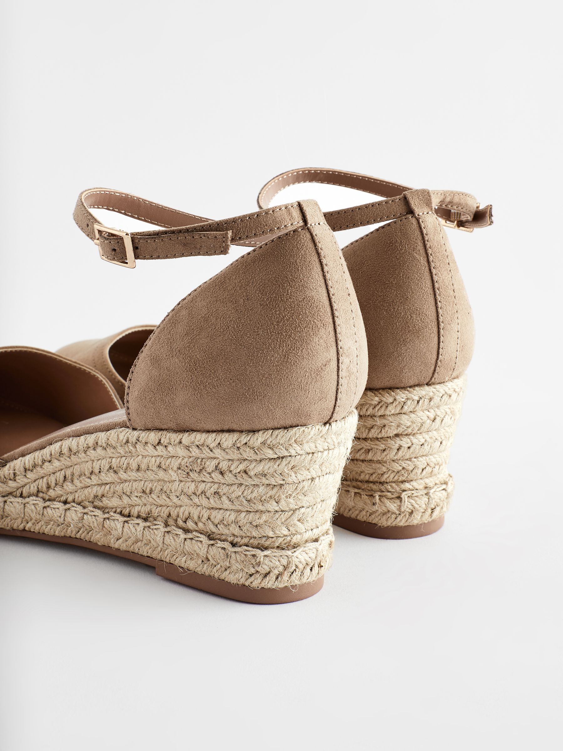 Buy Sand Standard Wide Fit Forever Comfort Closed Toe Wedges from Next Luxembourg