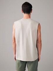 Neutral Tank Top 100% Cotton Vest - Image 3 of 7