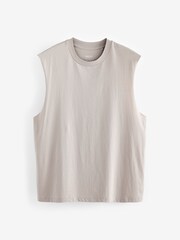 Neutral Tank Top 100% Cotton Vest - Image 5 of 7
