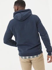 FatFace Brooke Navy Blue Overhead Hoodie - Image 2 of 6