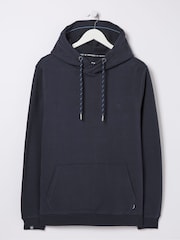 FatFace Brooke Navy Blue Overhead Hoodie - Image 6 of 6