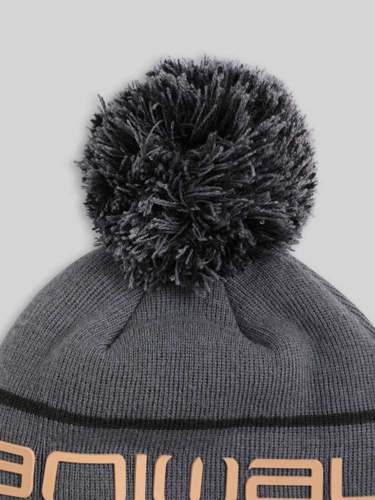Animal Grey Dylan Ski Pom Beanie - Image 3 of 6