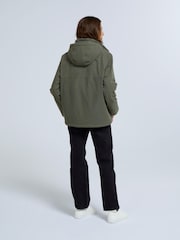 Animal Womens Green Tremayne Waterproof Jacket - Image 4 of 4
