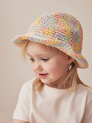 Multi Pastel Trilby Hat (3mths-10yrs) - Image 1 of 5