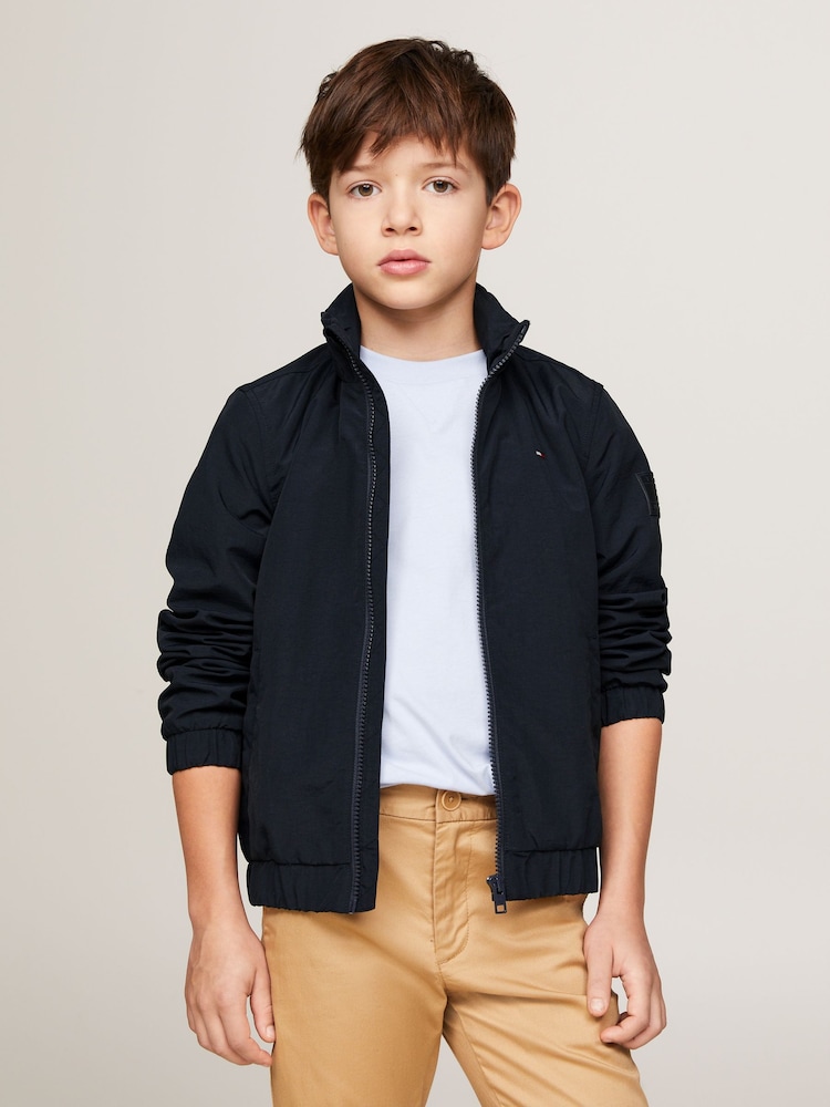 Tommy Hilfiger Blue Essential Jacket - Image 1 of 6 Tommy Hilfiger Blue Essential Jacket - Image 1 of 6