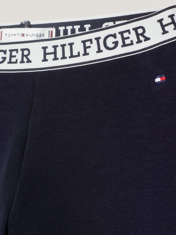 Tommy Hilfiger Blue Monotype Tape Leggings - Image 3 of 3