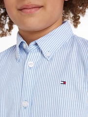 Tommy Hilfiger Blue Flex Ithaca Long Sleeved Shirt - Image 3 of 6