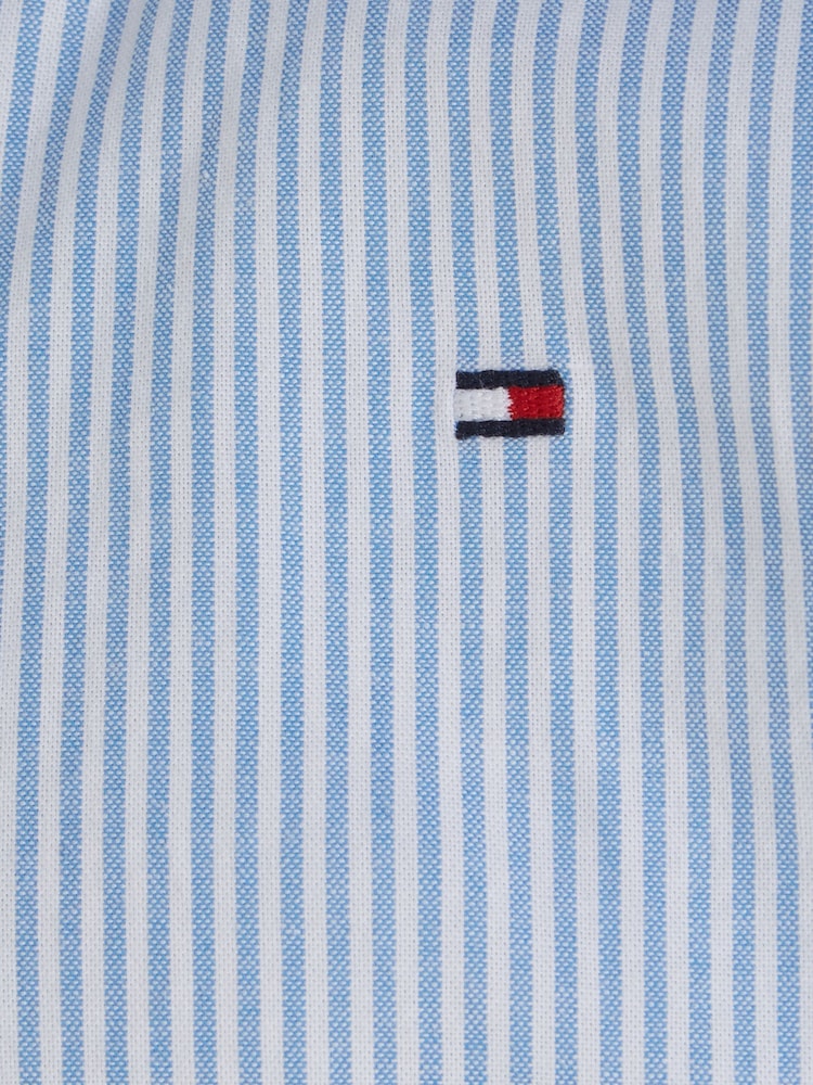Tommy Hilfiger Blue Flex Ithaca Long Sleeved Shirt - Image 6 of 6