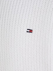 Tommy Hilfiger White Bold Stripe Sweater - Image 6 of 6