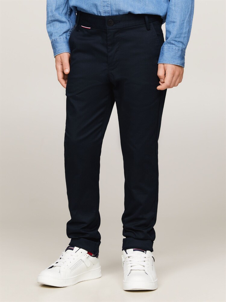 Tommy Hilfiger Blue 1985 Chino Trousers - Image 1 of 4