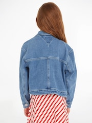 Tommy Hilfiger Blue Denim Trucker Jacket - Image 2 of 6