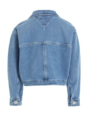 Tommy Hilfiger Blue Denim Trucker Jacket - Image 5 of 6